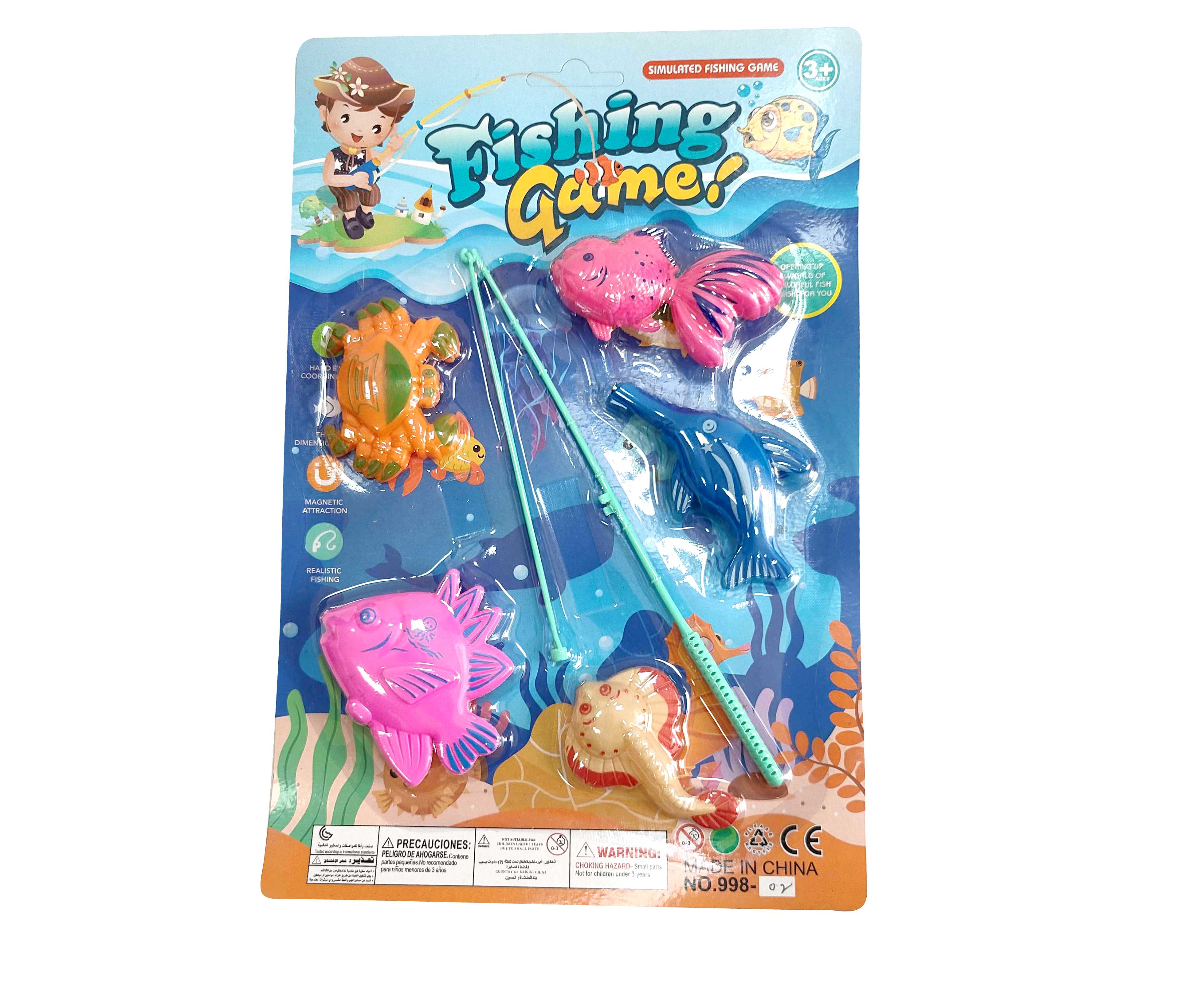 Набор для рыбалки Happy Fishing 02, магнитная рыбалка