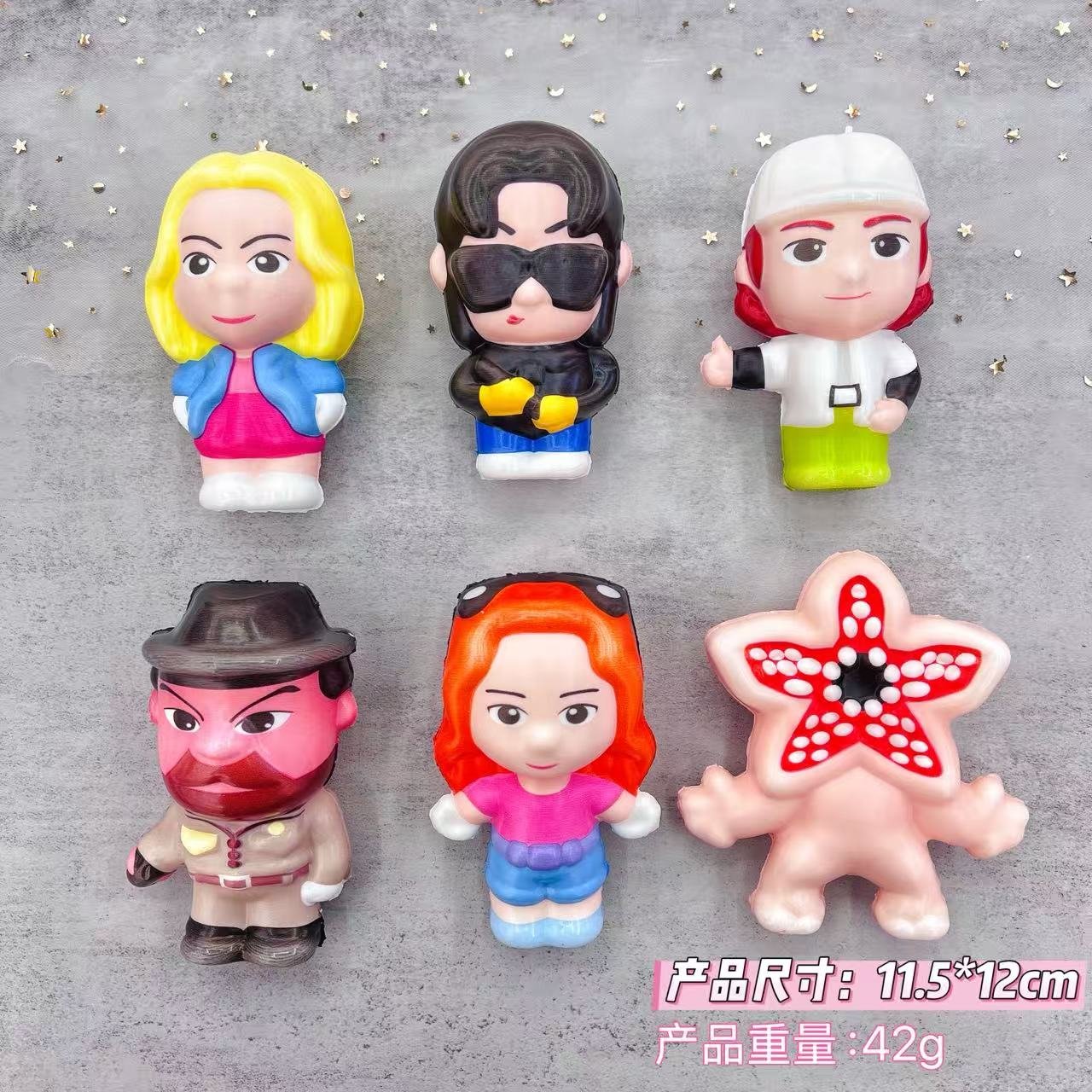 Игрушка-антистресс "Медленный отскок", фигурки для декора