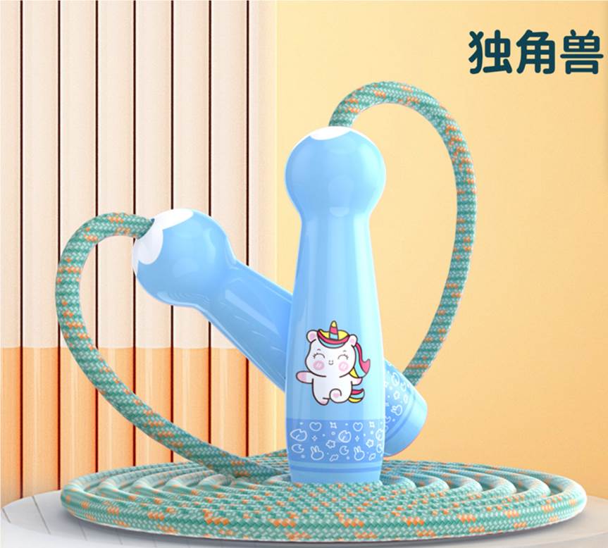 Скакалка детская "Единорог", спортивная игрушка