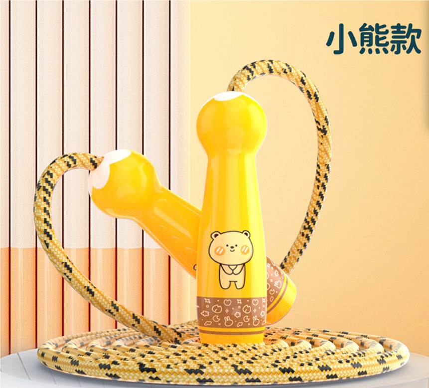 Скакалка детская "Мишка", спортивная игрушка