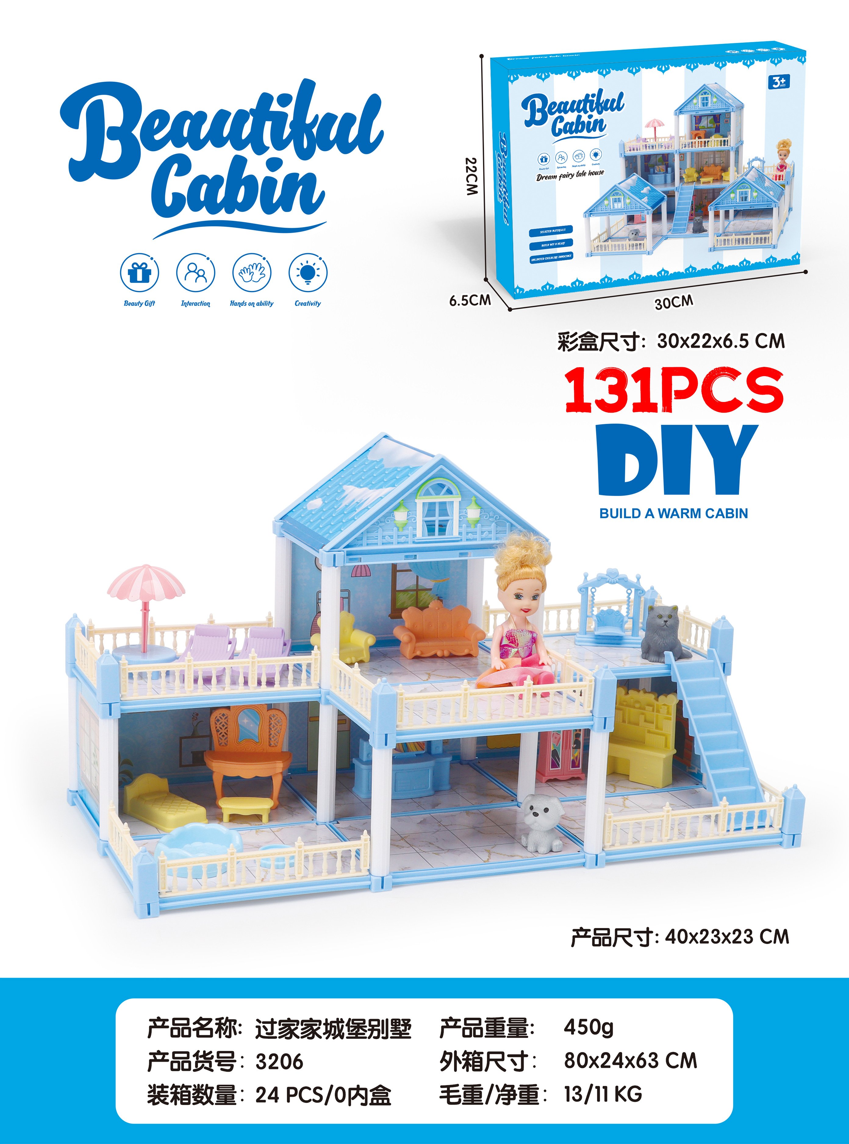 DIY Вилла-замок: конструктор для творчества