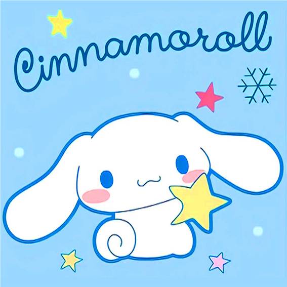 Алмазная мозаика Cinnamoroll DIY с рамкой 30x30 см