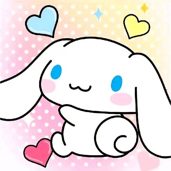Алмазная мозаика DIY Cinnamoroll 20x20 см с рамкой