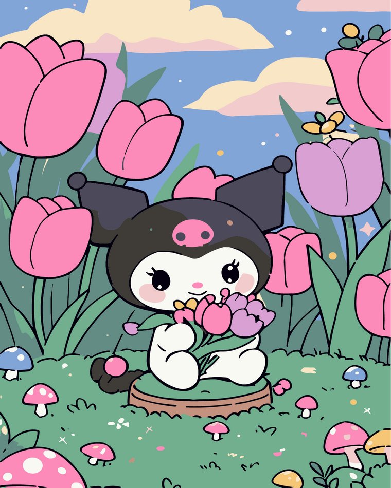Картина по номерам OMG Cartoon Series B 40x50