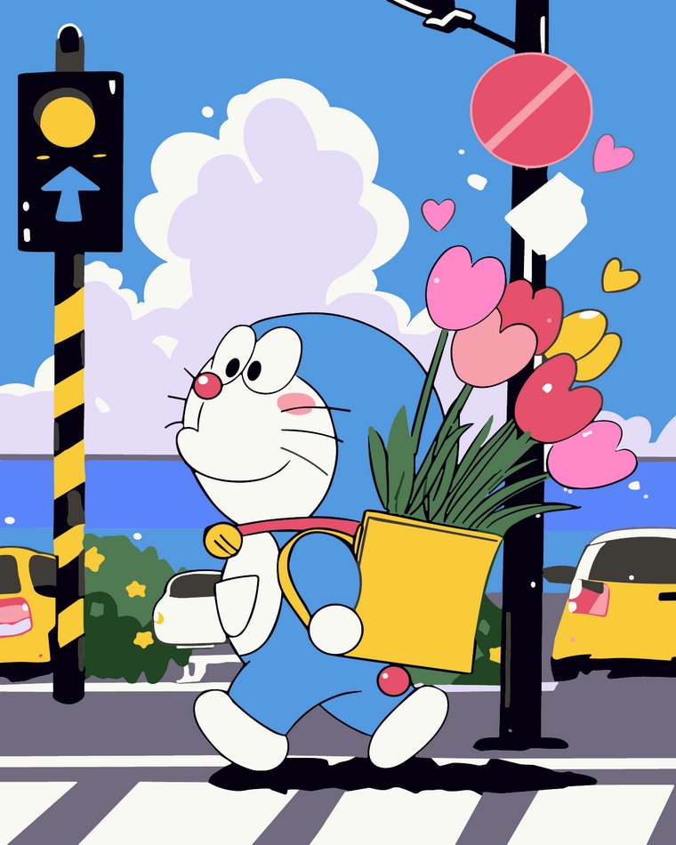 Картина по номерам OMG Cartoon Series B 40x50