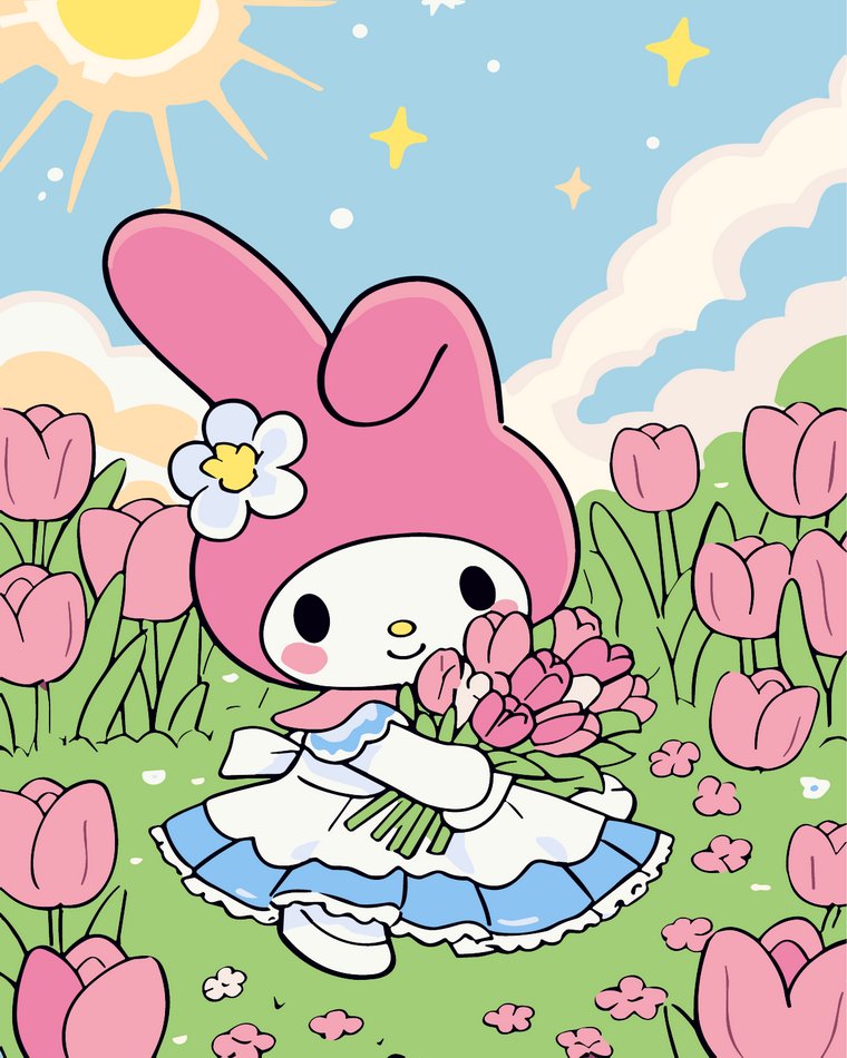 Картина по номерам OMG Cartoon Series B 40x50
