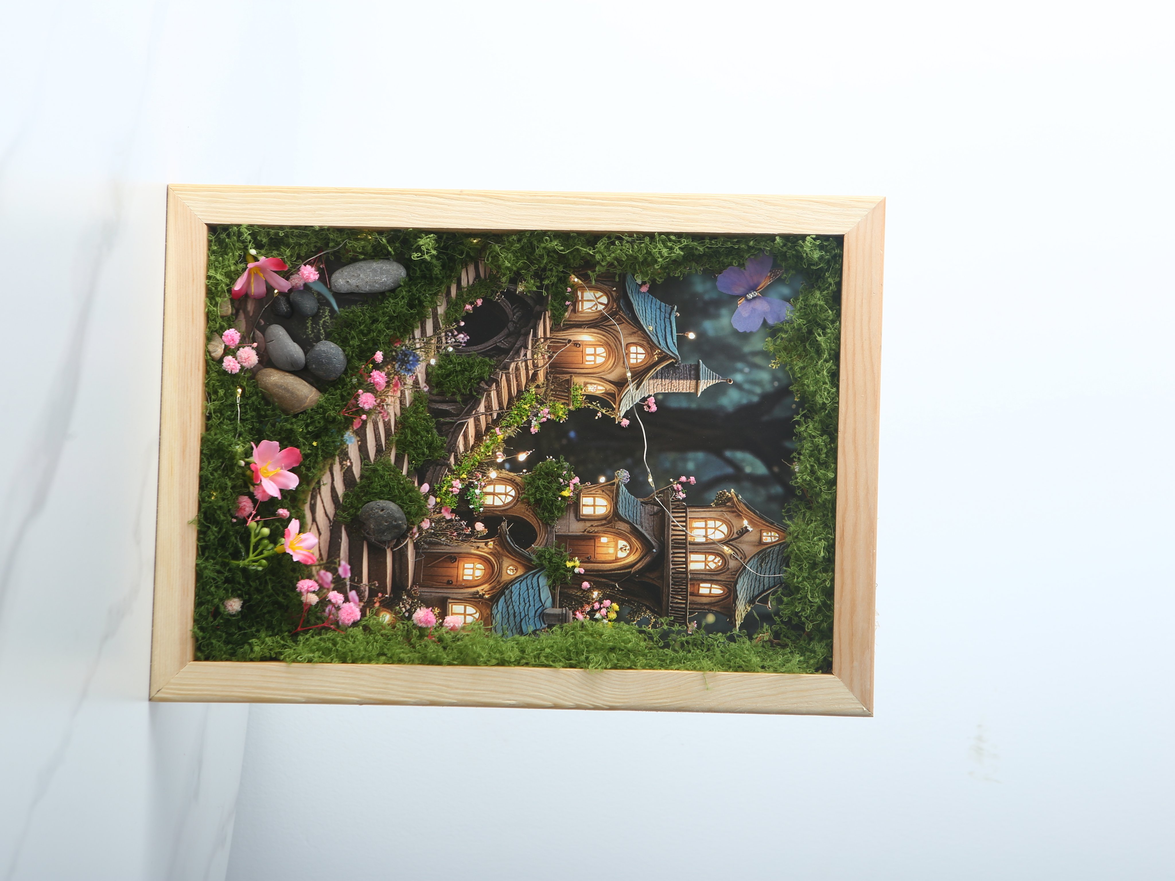 3D картина-конструктор "Туманный лес", 23x30 см