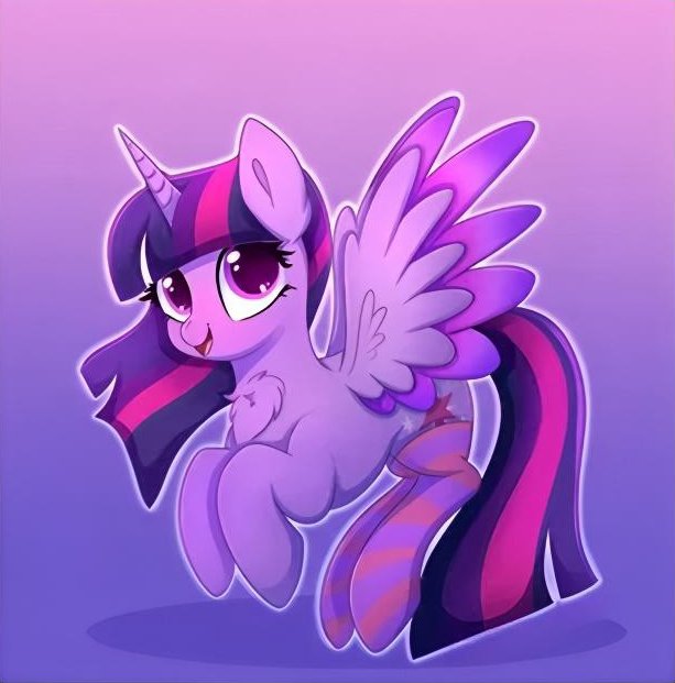 Алмазная мозаика "Pony Polly" с рамкой 20x20 см