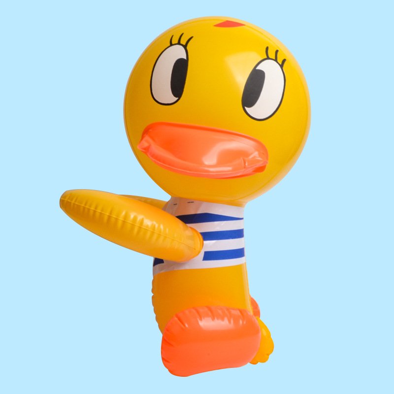 Надувная игрушка-пищалка "Утка"