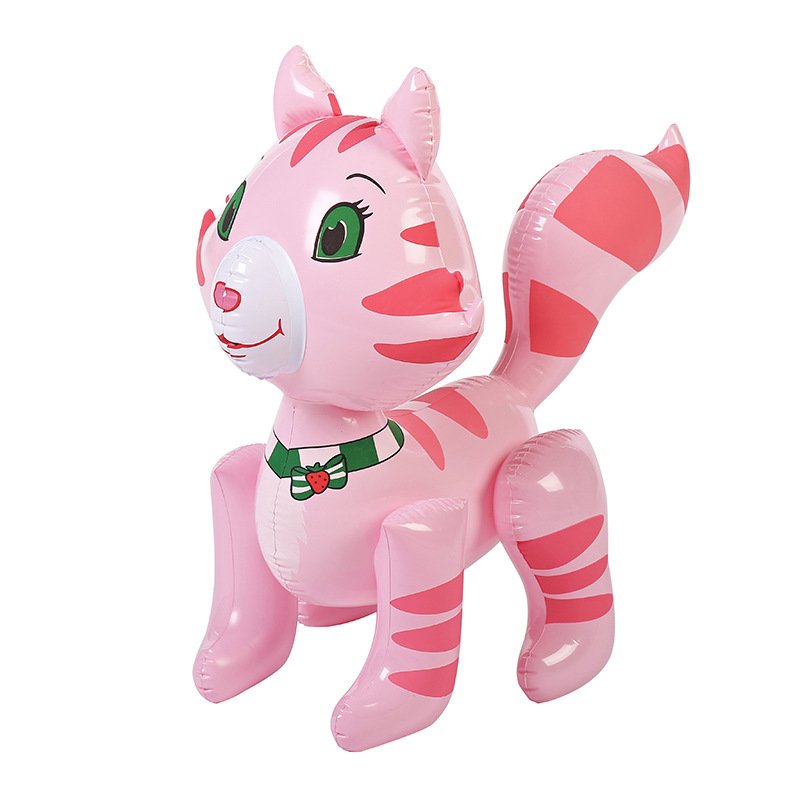 Надувная игрушка Кошка-Клубничка