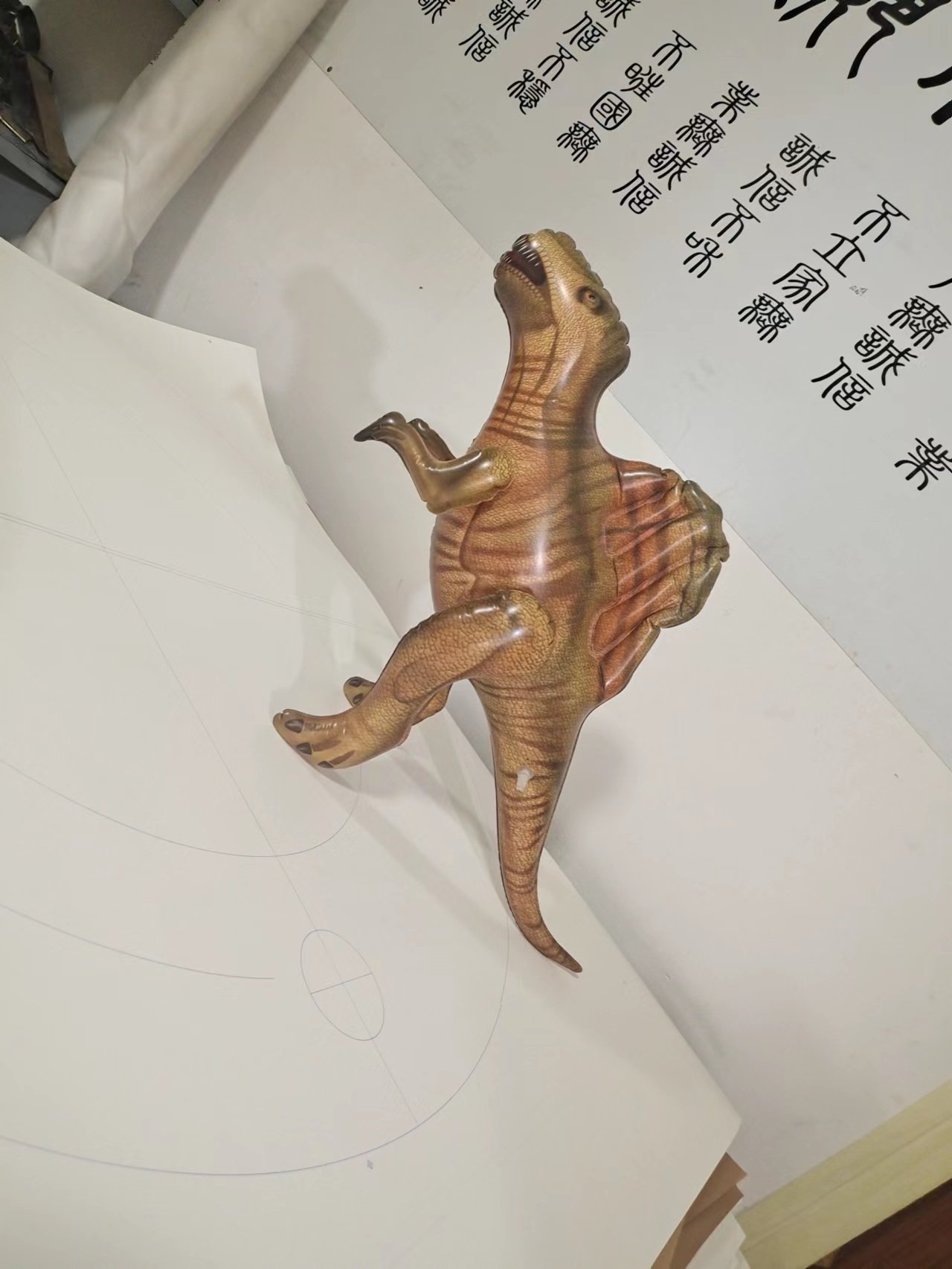 Надувной дракон Ridge Dragon Blowing Toy оптом