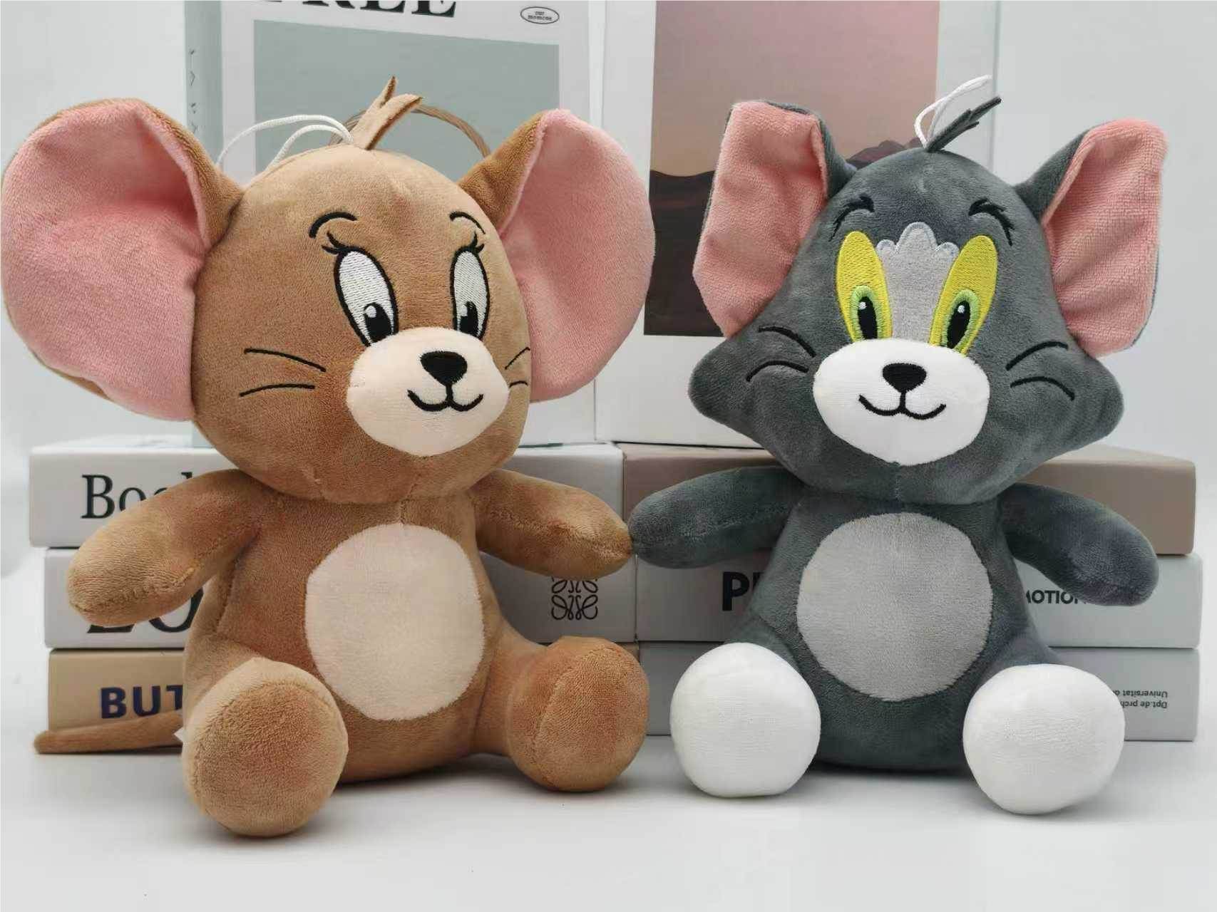 Мягкая игрушка кот и мышь