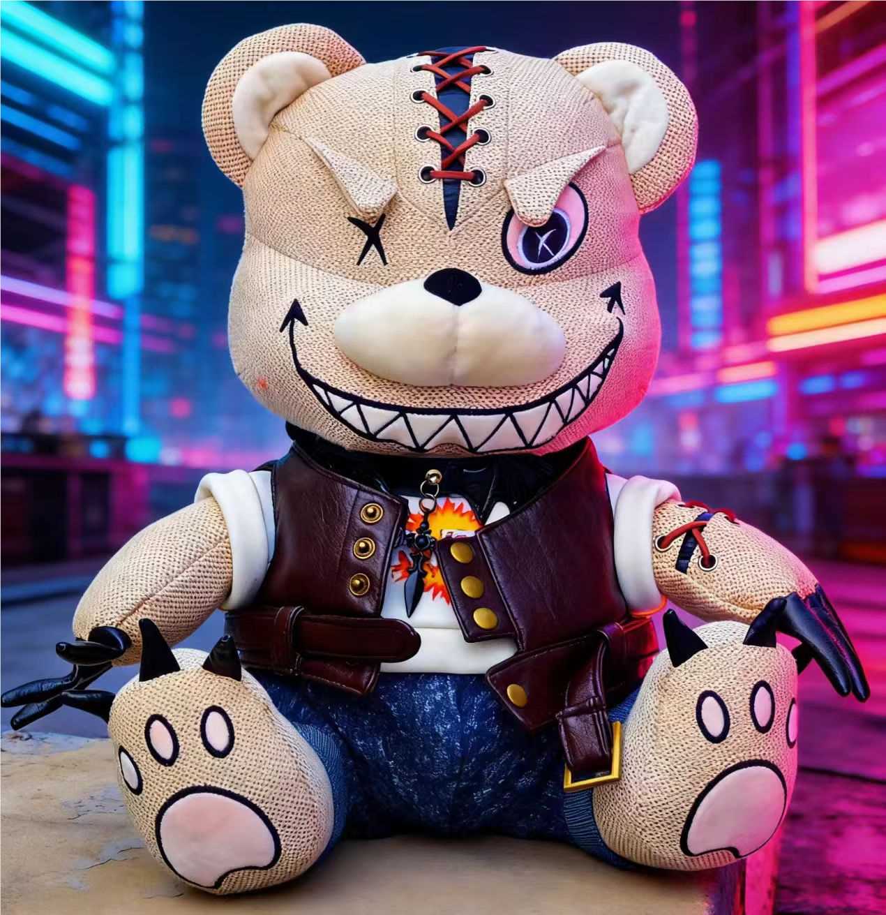 Мягкая игрушка маленький дьяволенок, 35 см