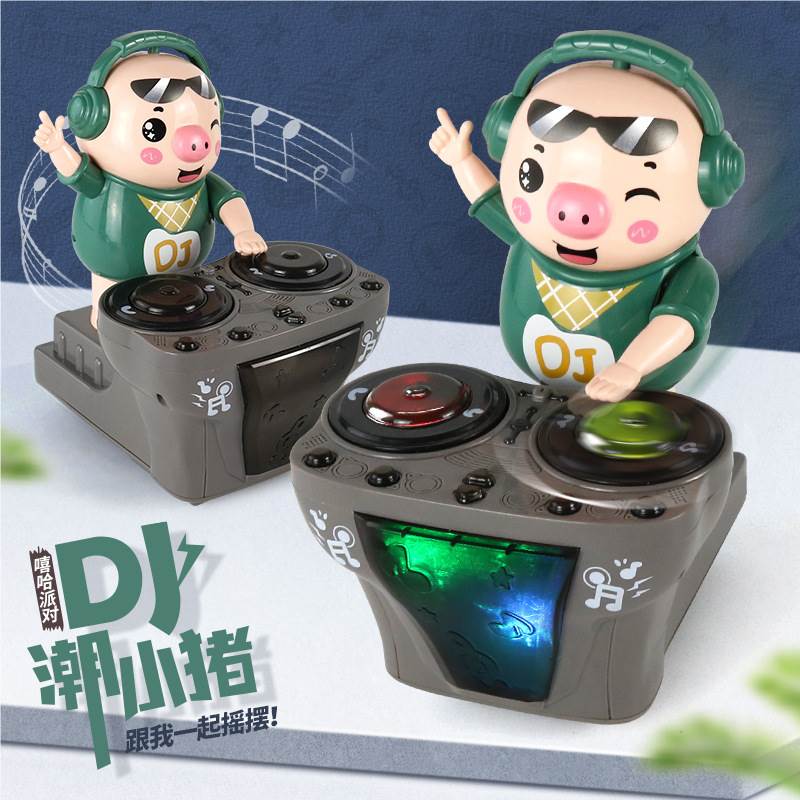 Музыкальная игрушка Рок DJ Свинка, 30 песен
