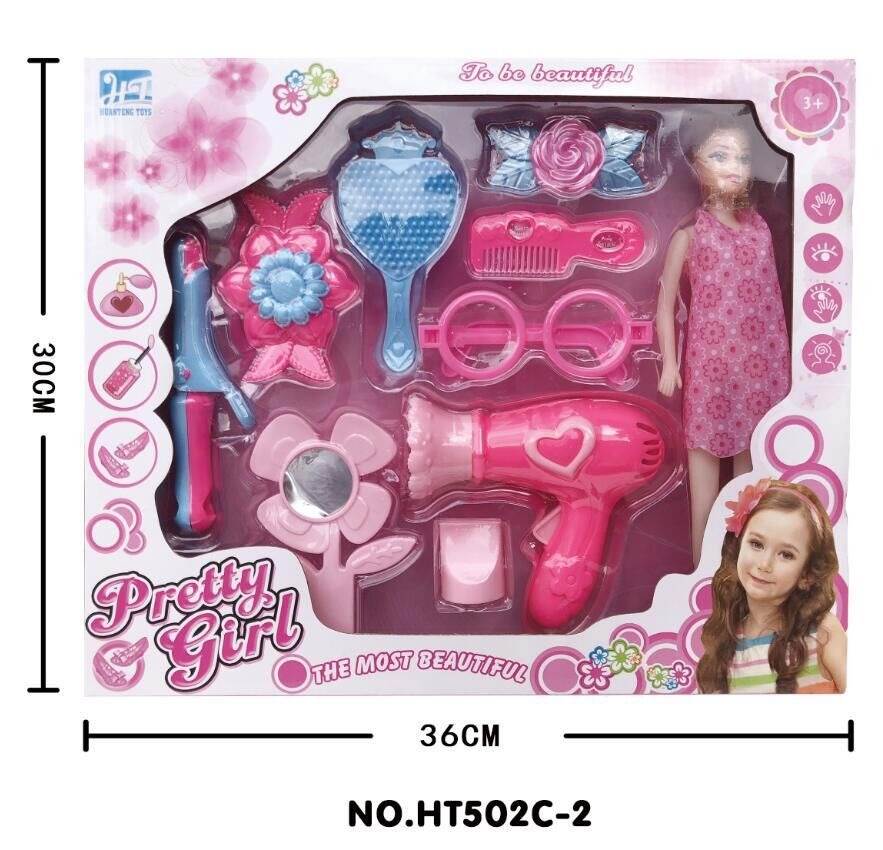 Набор украшений для девочек, игрушки Barbie, развивающие