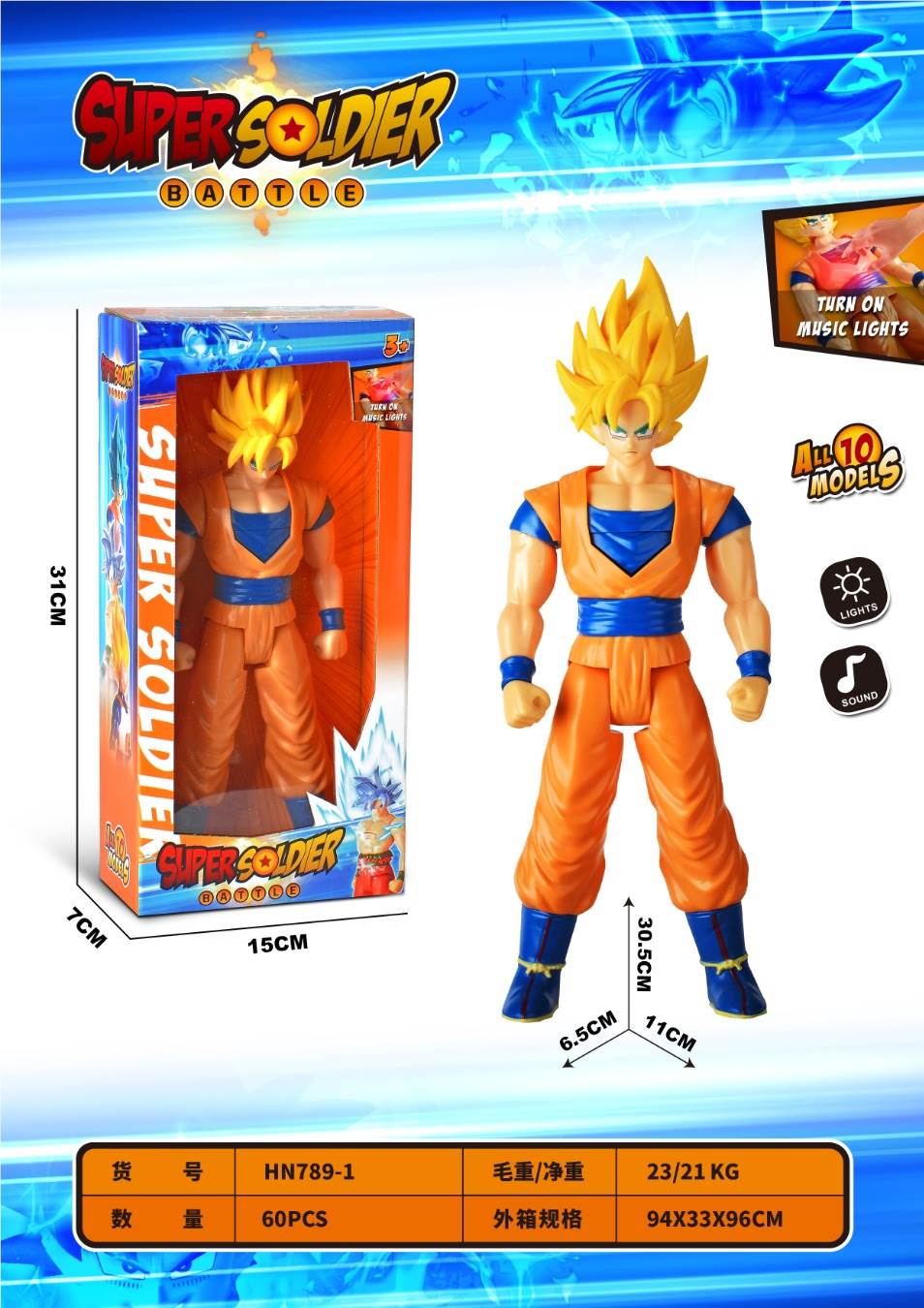 Игрушки Dragon Ball оптом: фигурки персонажей