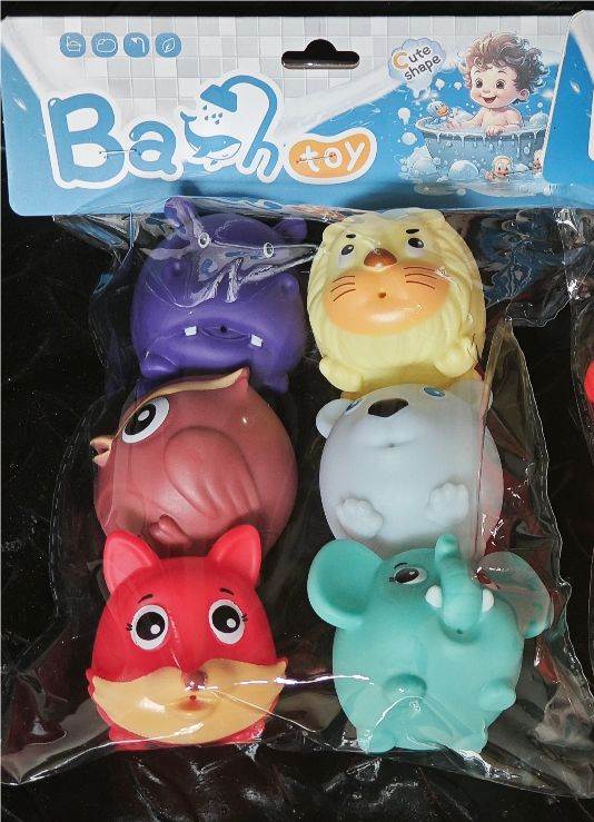 Игрушки для ванной "Животные на суше"