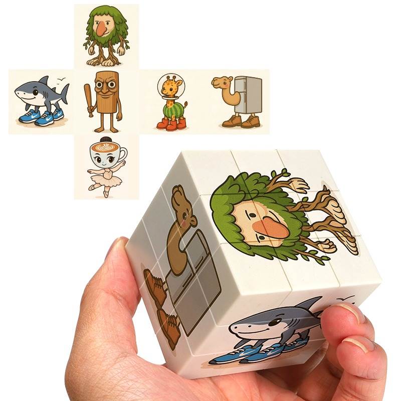 Кубик Рубика 3x3 "Американский Шаньхайцзин"