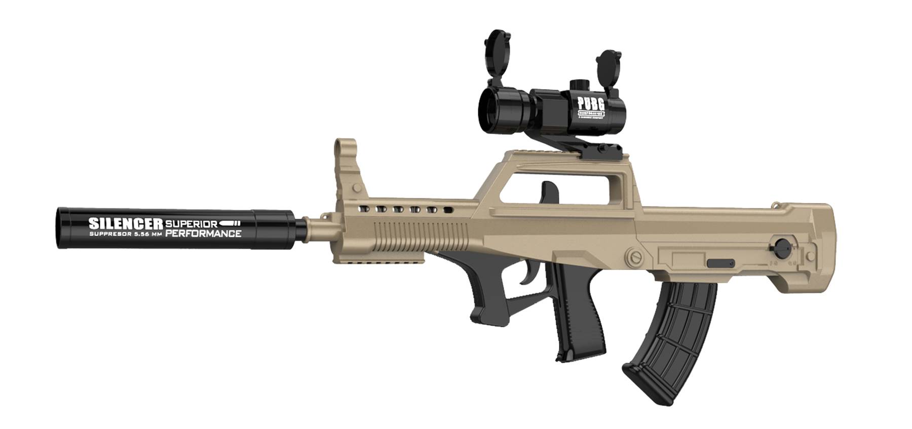 Автомат QBZ-95 на водяных пулях, 7.4V, полуавтомат/автомат