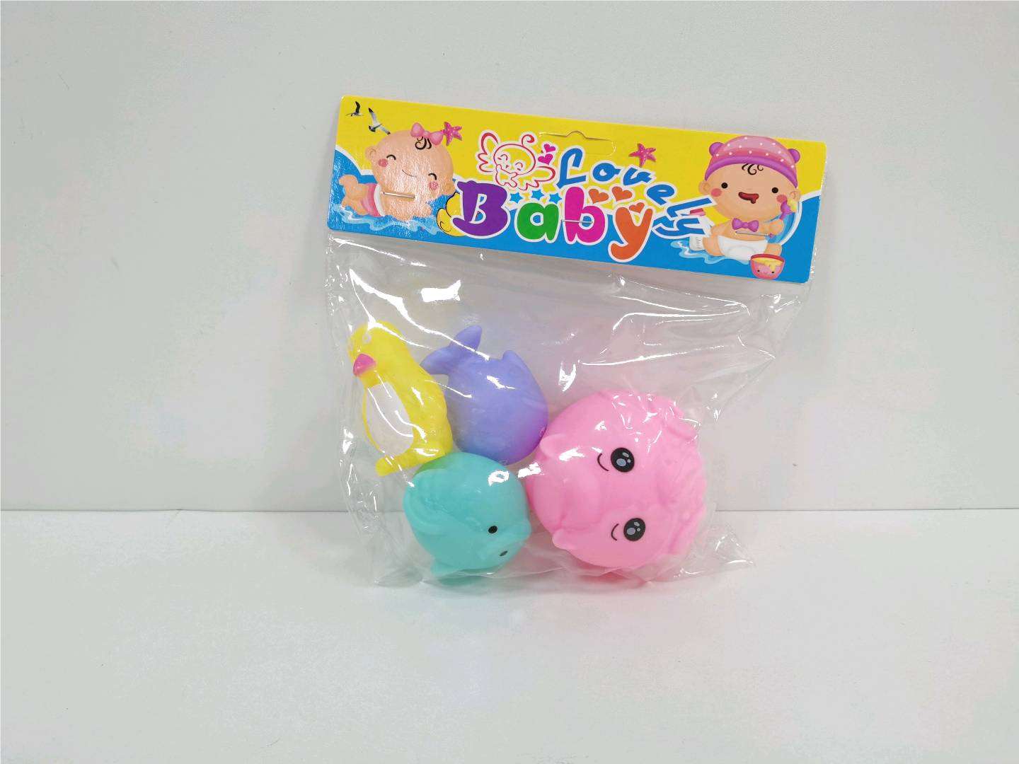 Виниловые пингвины для ванной, игрушки для купания