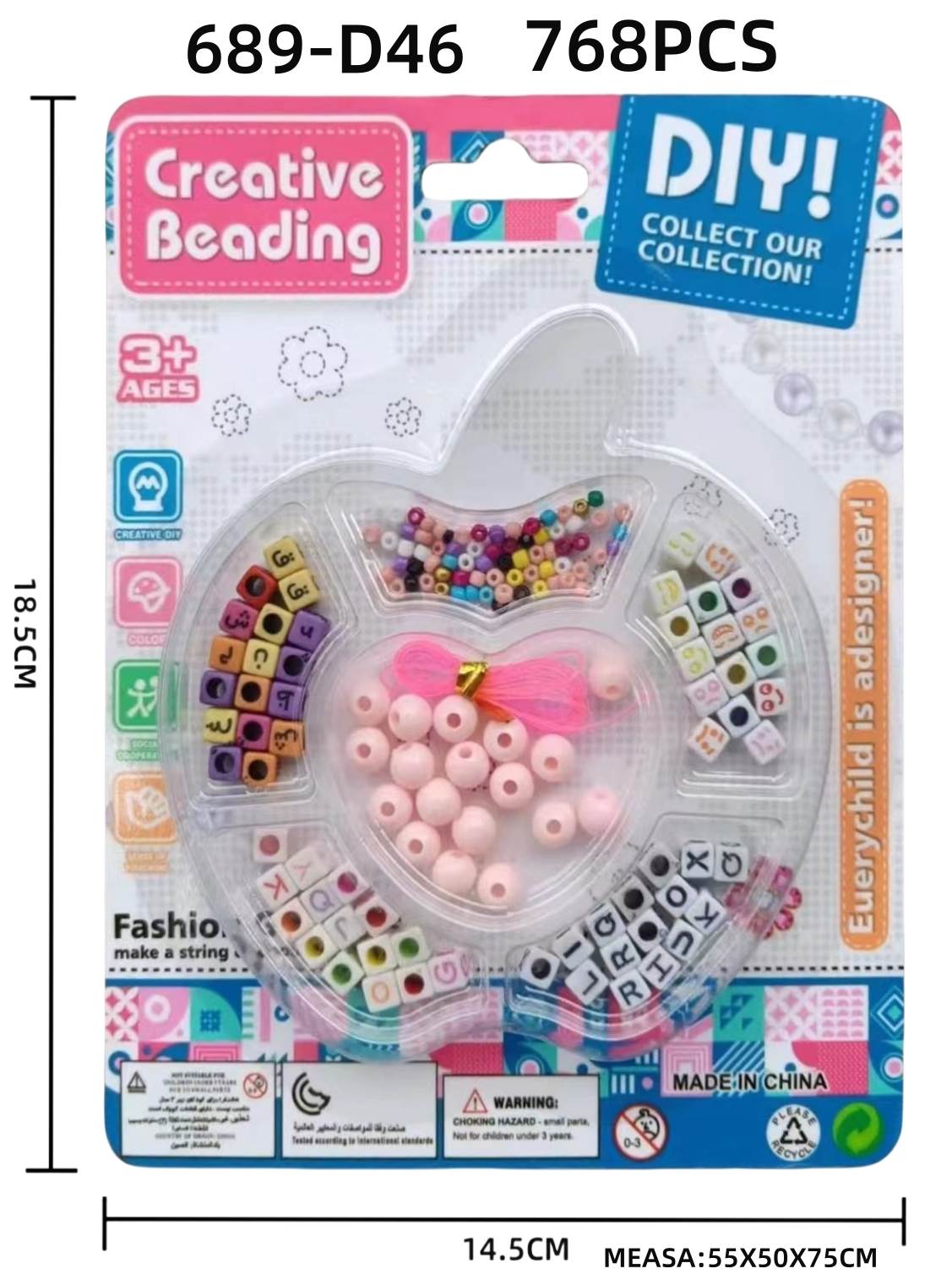 Набор для создания браслетов и бус DIY