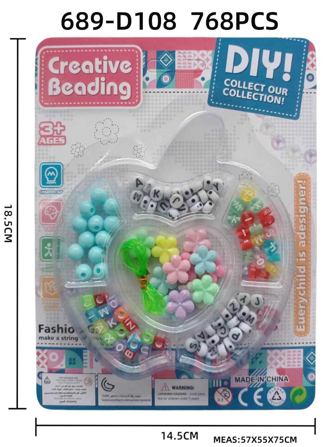Набор для создания браслетов и бус DIY