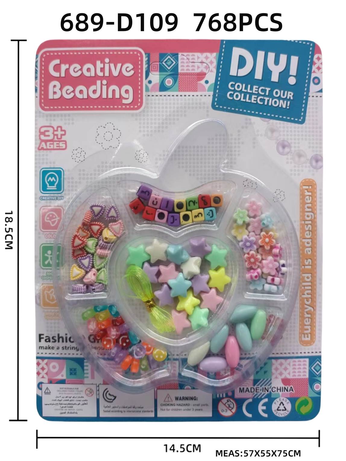 Набор для создания браслетов и бус DIY