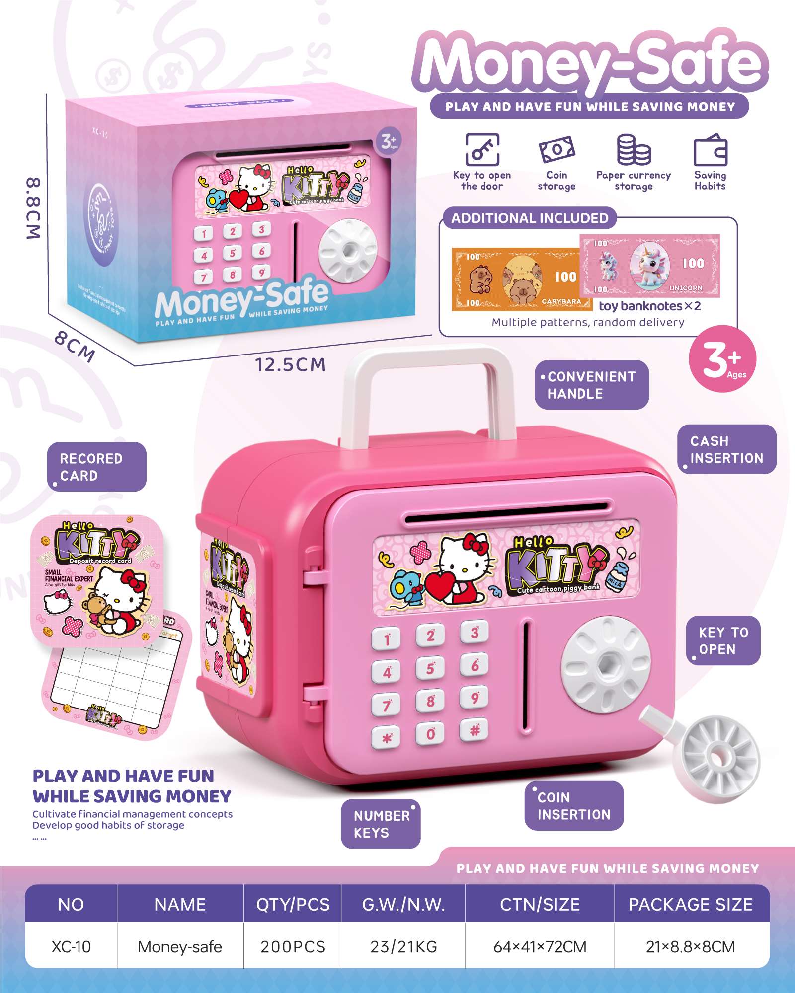 Мини-копилка Hello Kitty