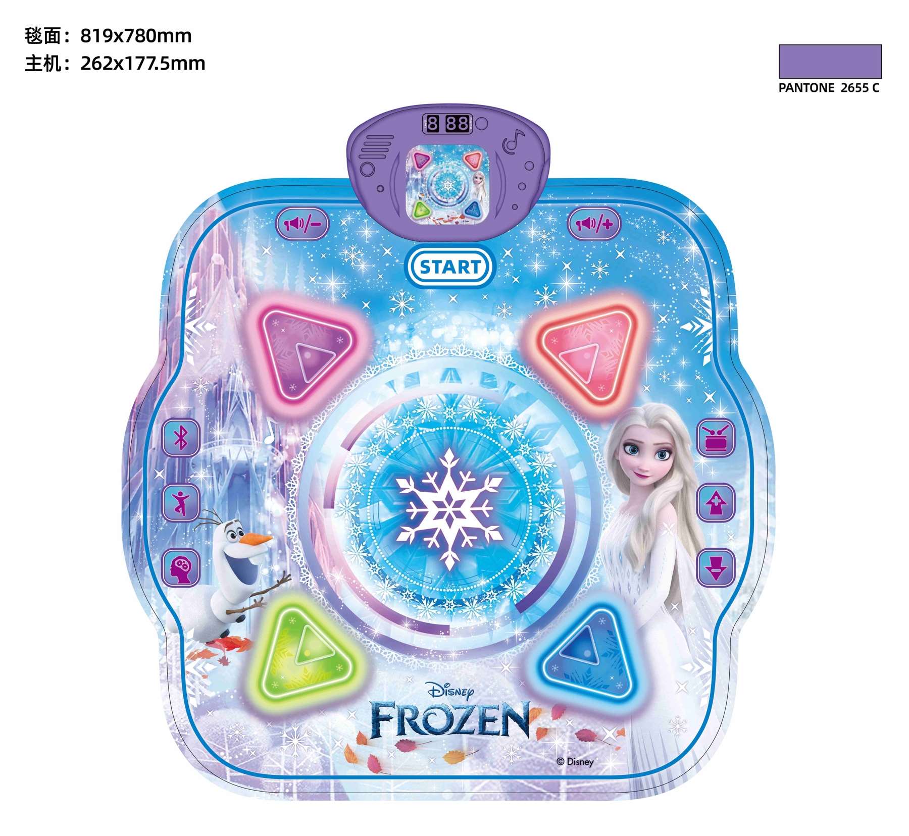 Музыкальная игрушка Disney Four Lights
