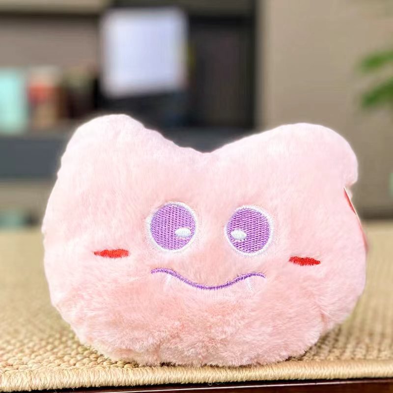 Мягкая игрушка Розовый Монстрик, упрощенный