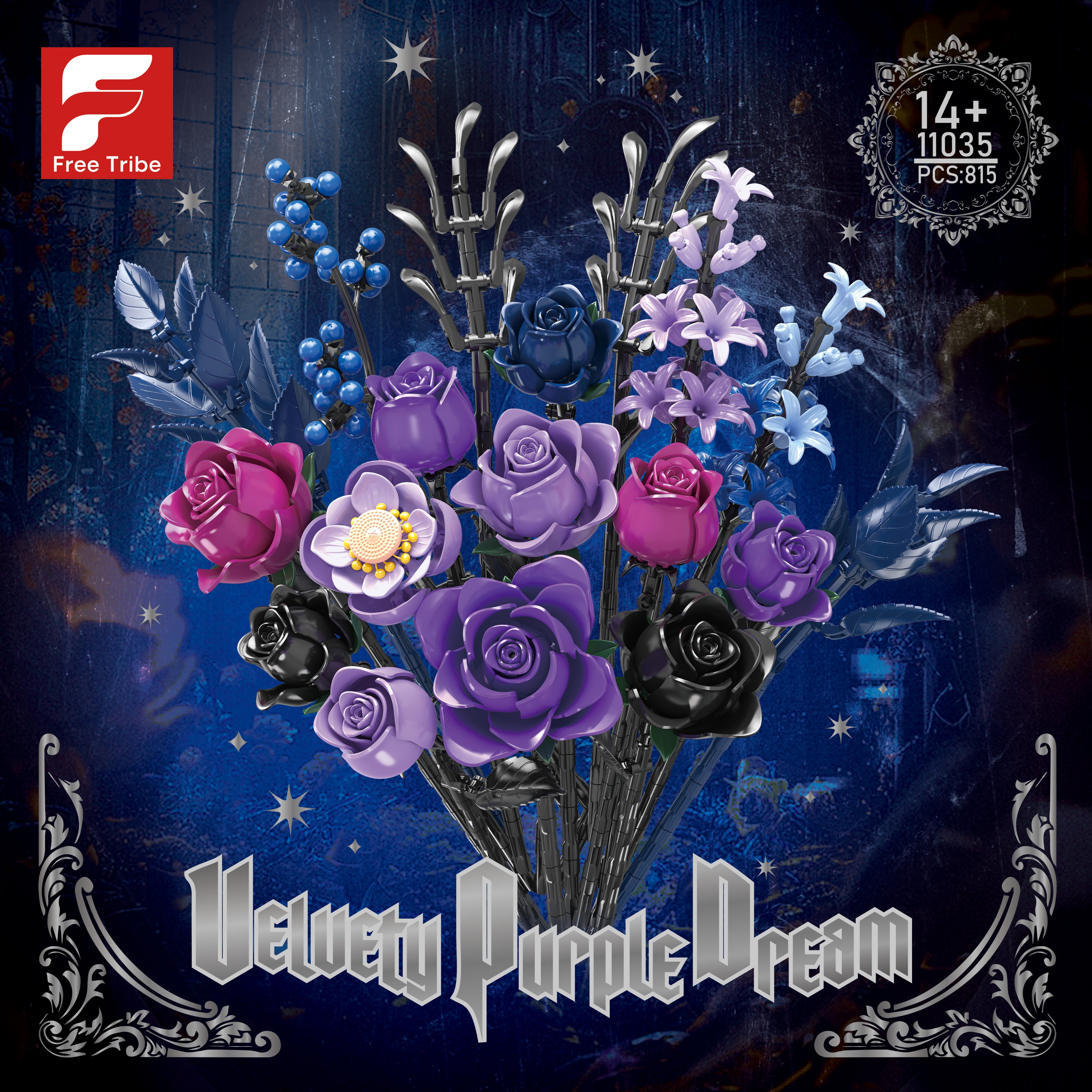 Конструктор Night Violet (Темная Фиалка), 16 шт/кор