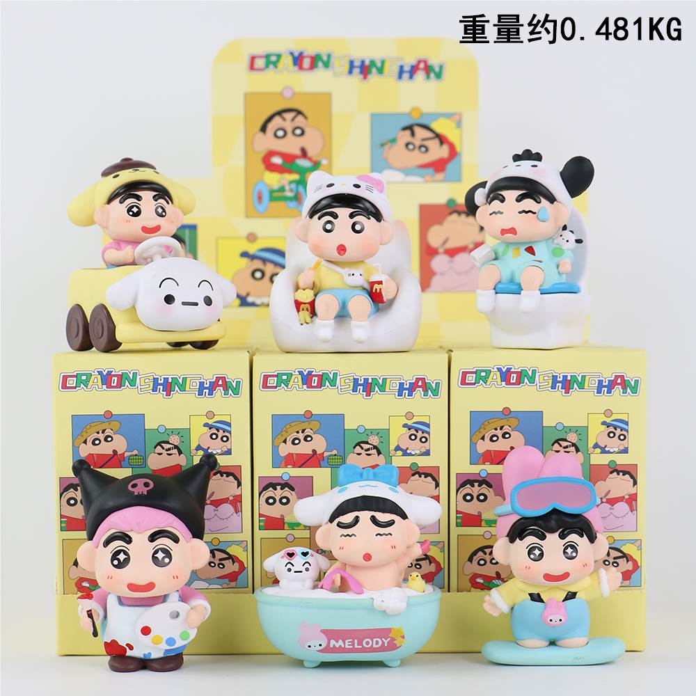 Набор фигурок Happy Carnival Small New 6, 6 шт.