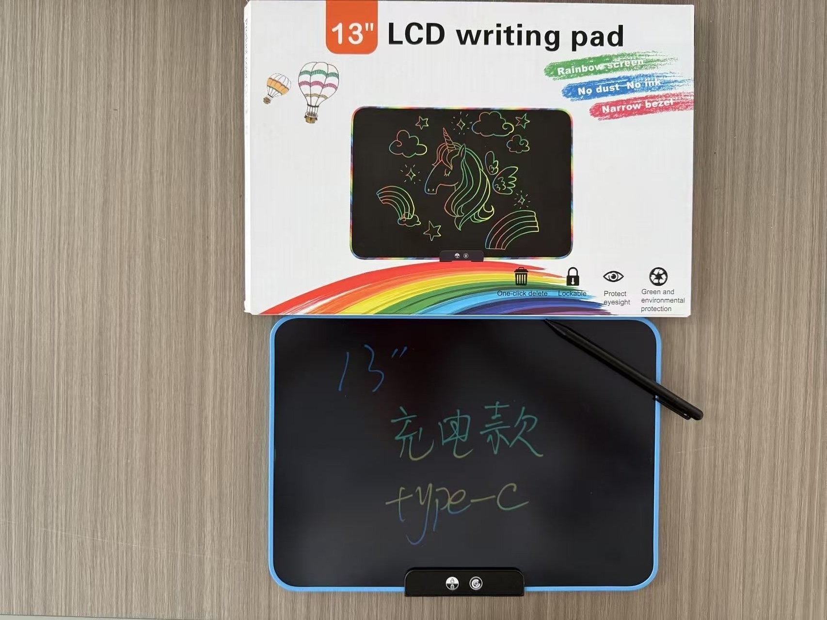 13-дюймовый LCD планшет для рисования с зарядкой