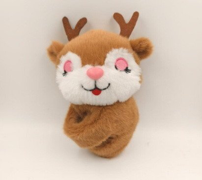 Мягкая игрушка "Рождественский олень", 18 см