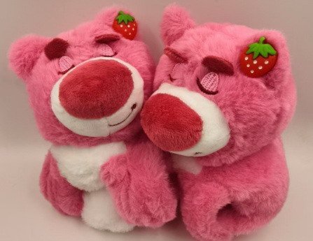 Плюшевый мишка Клубничка 18 см