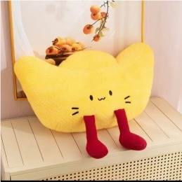 Мягкая игрушка Золотой слиток, 27 см