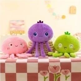 Мягкая игрушка осьминог 24 см