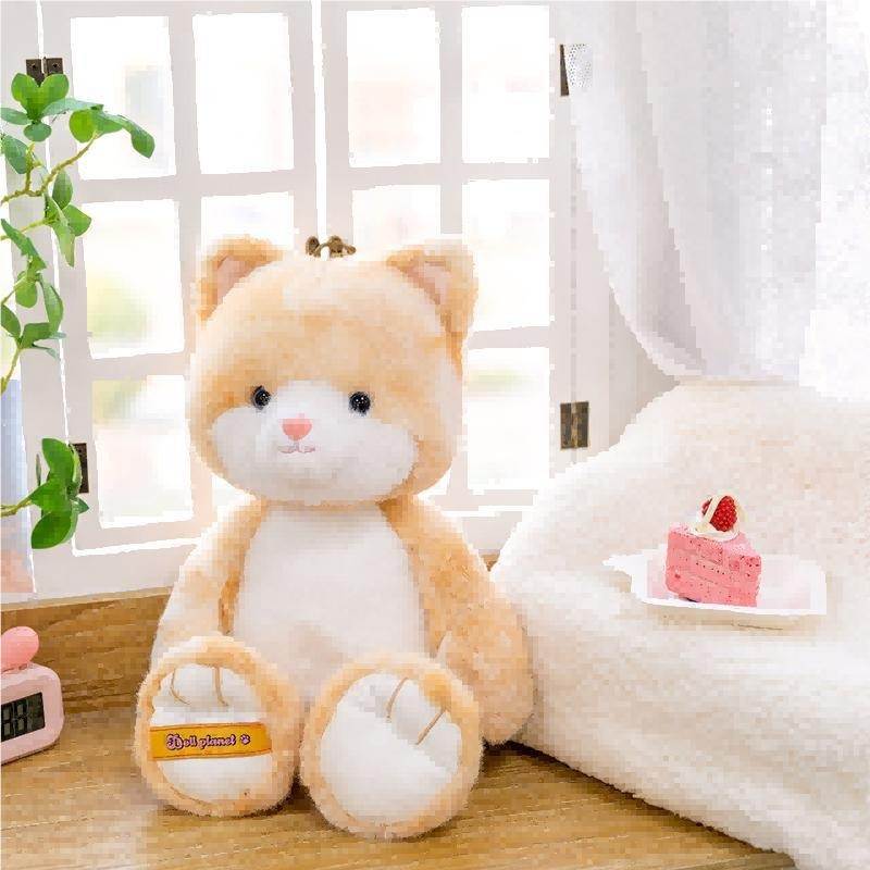 Мягкая игрушка кошка 45 см с одеждой