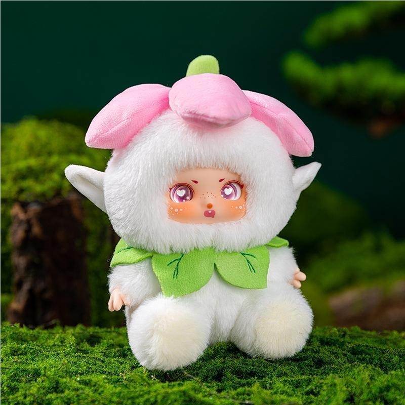 Мягкая игрушка Цветочный Дух, 14 см, розовая