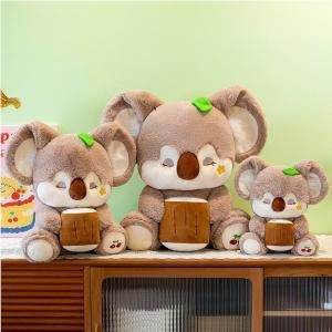 Мягкая игрушка спящий коала, 27 см