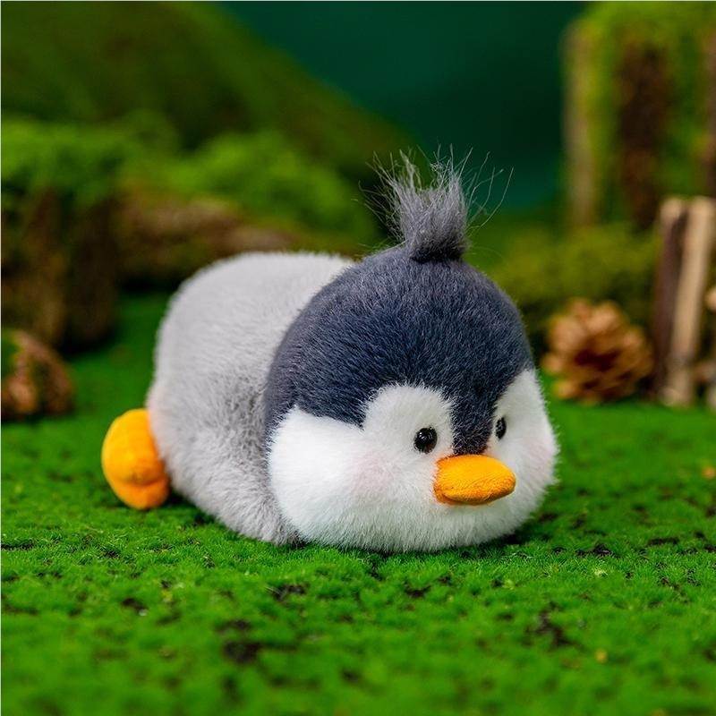 Мягкая игрушка пингвинчик с милым личиком, 16 см