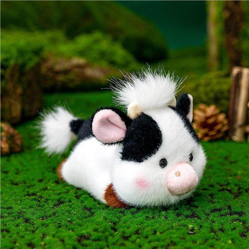 Мягкая игрушка Бычок с милым личиком, 16 см