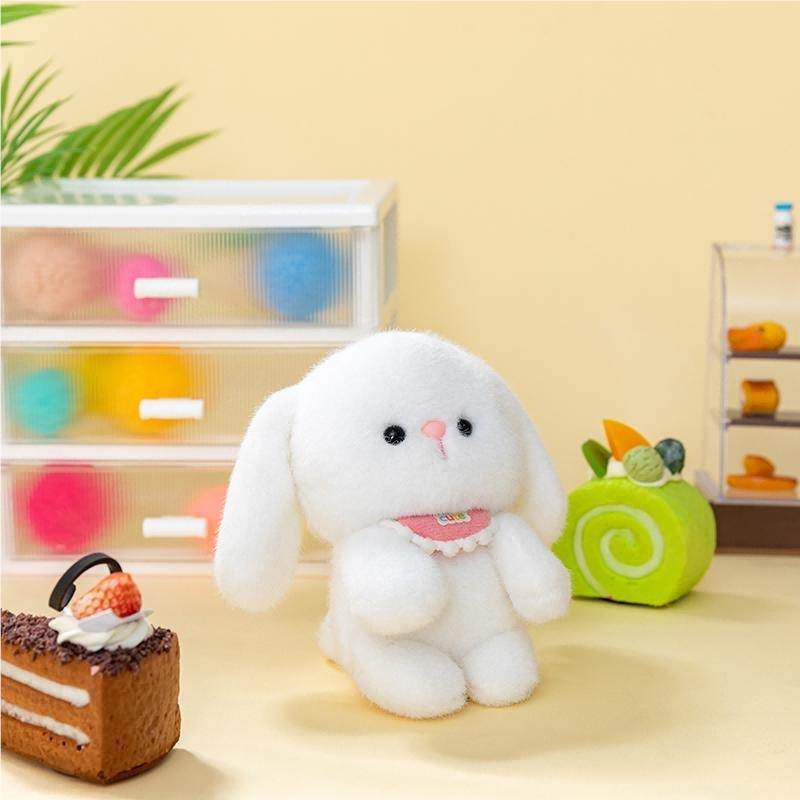 Мягкая игрушка Кролик для компьютера, 13 см
