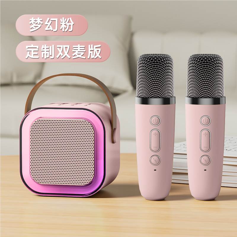 Портативная Bluetooth колонка с двумя микрофонами
