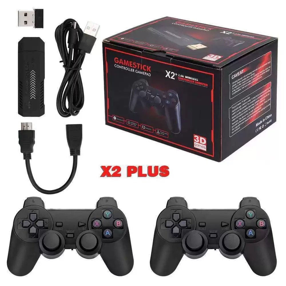 Игровая консоль x2Plus для двоих, в цветной коробке