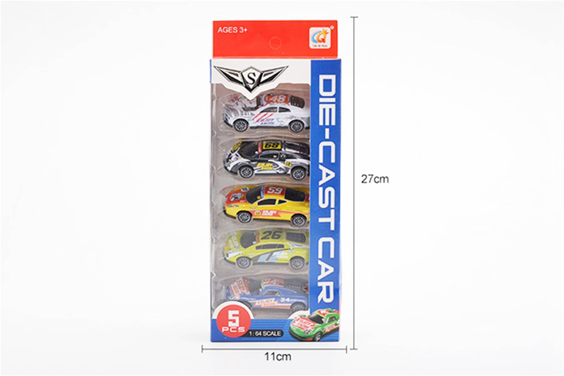 Металлические машинки 1:64, инерционный механизм