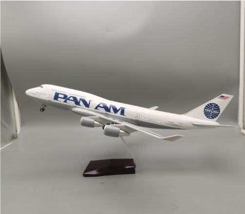 Модель самолета Boeing 747 Pan Am, 47 см