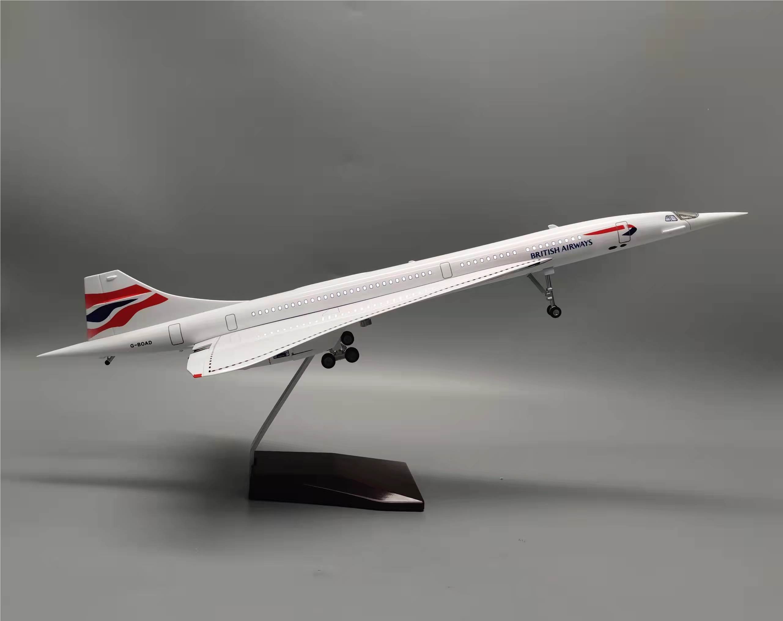 Модель самолета Concorde British Airways 50см