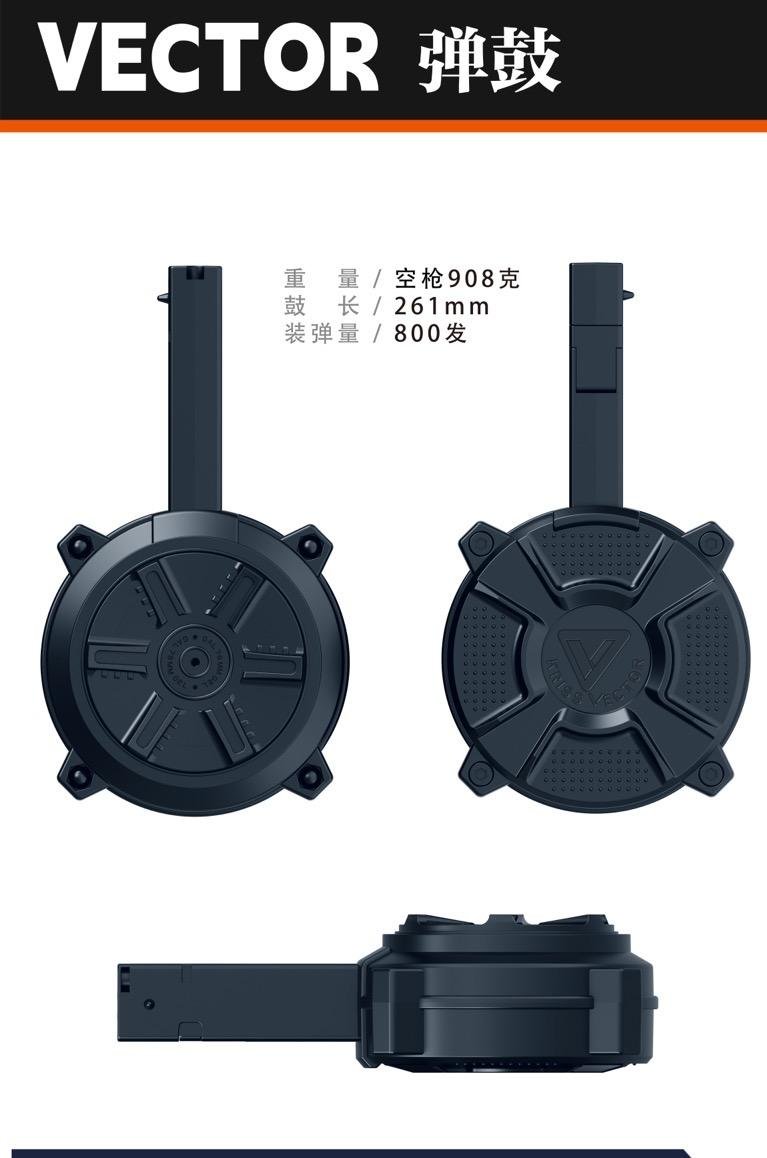 Барабанный магазин для игрушечного автомата Dagger Drum