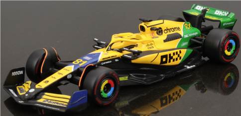 Bemi 1:43 McLaren MCL38 Monaco GP #81